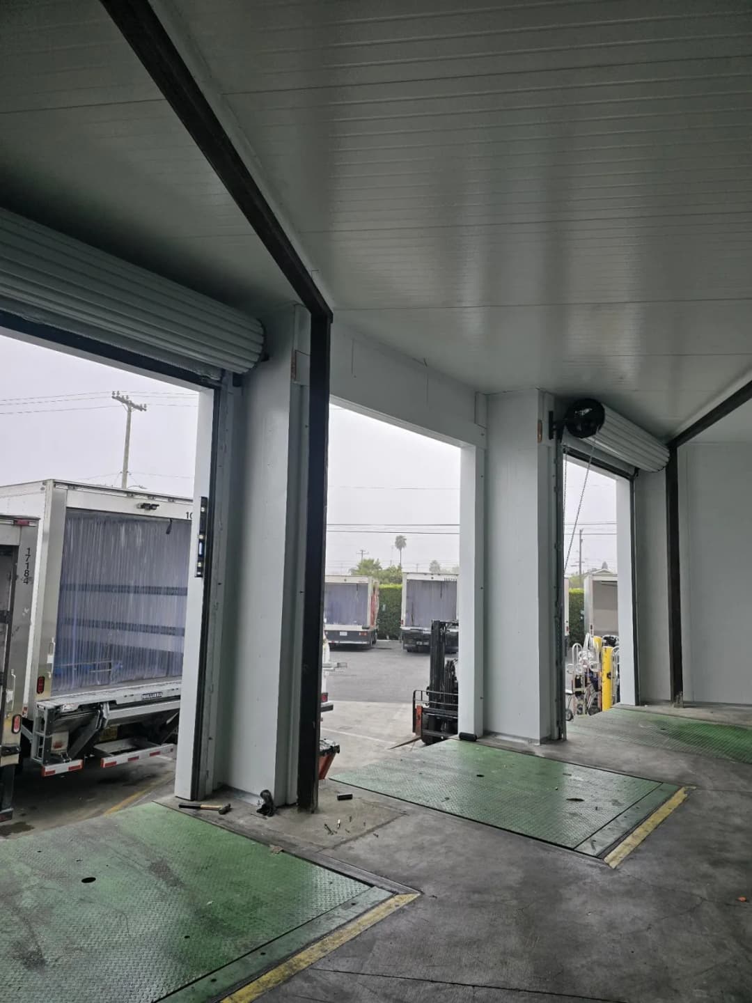 picture of a commercial garage door installed by Faithful Door Solutions